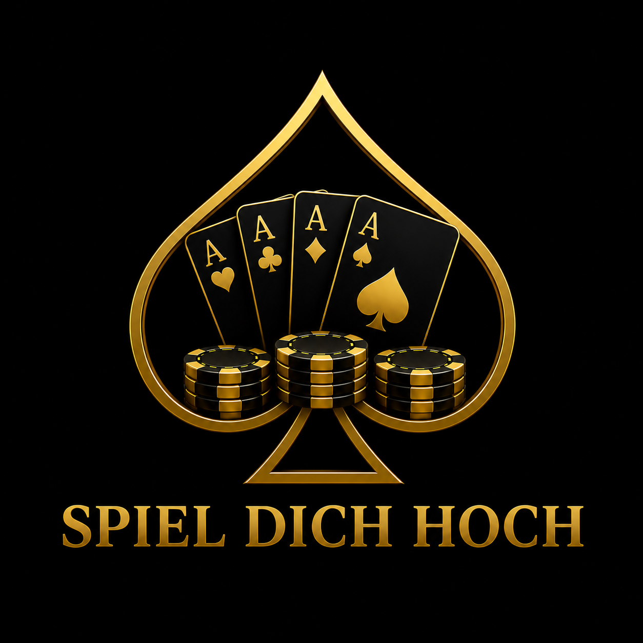 Spieldichhoch logo